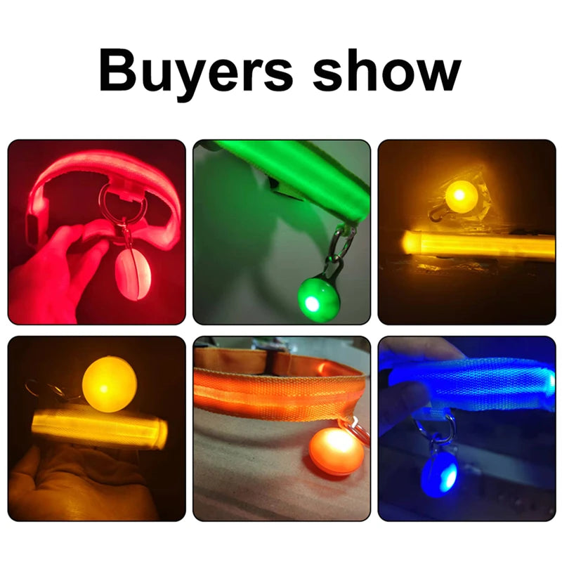 Glowing LED Light Dog Collar