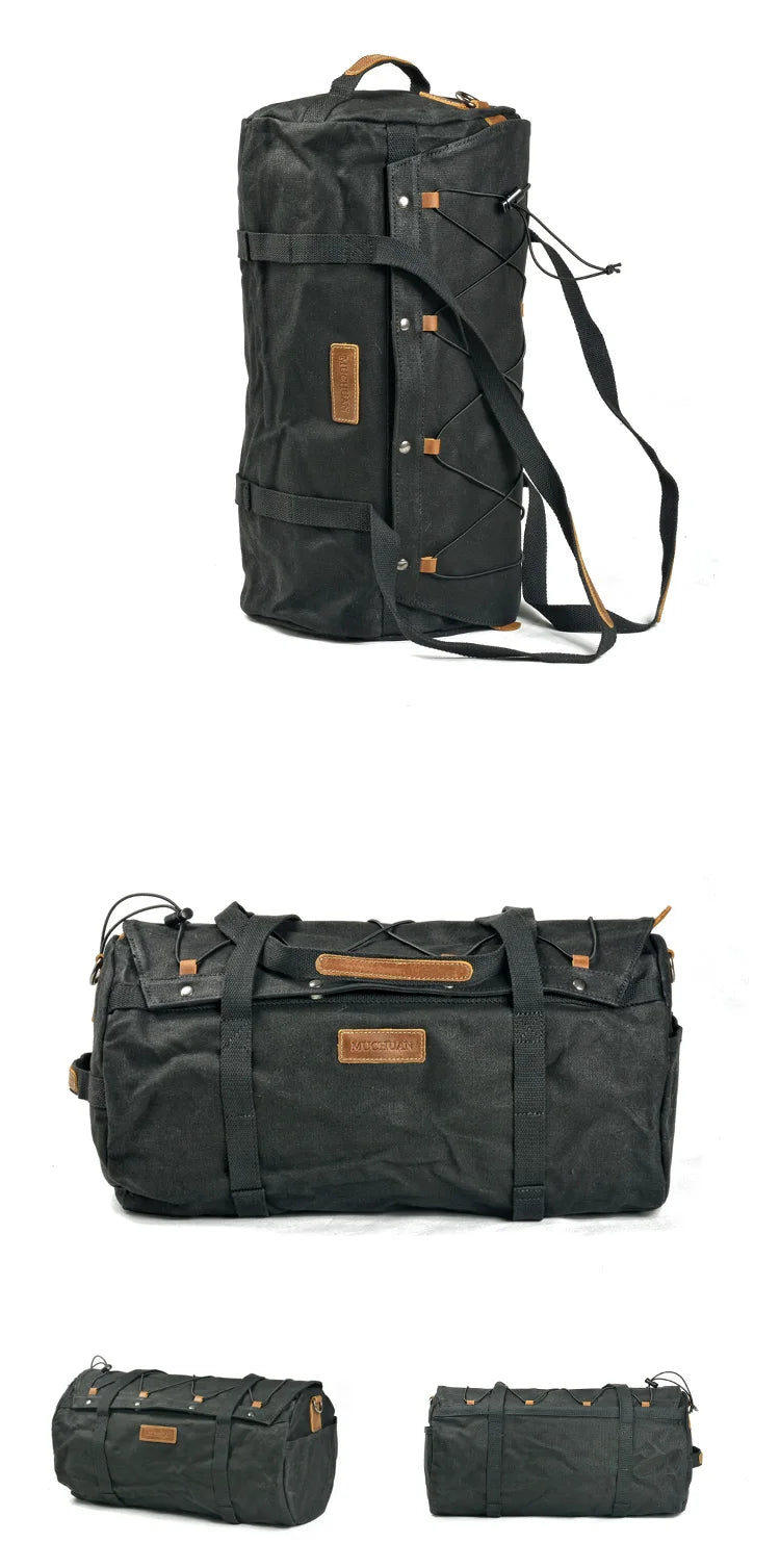 Classic American Retro Travel Bag - Unisex