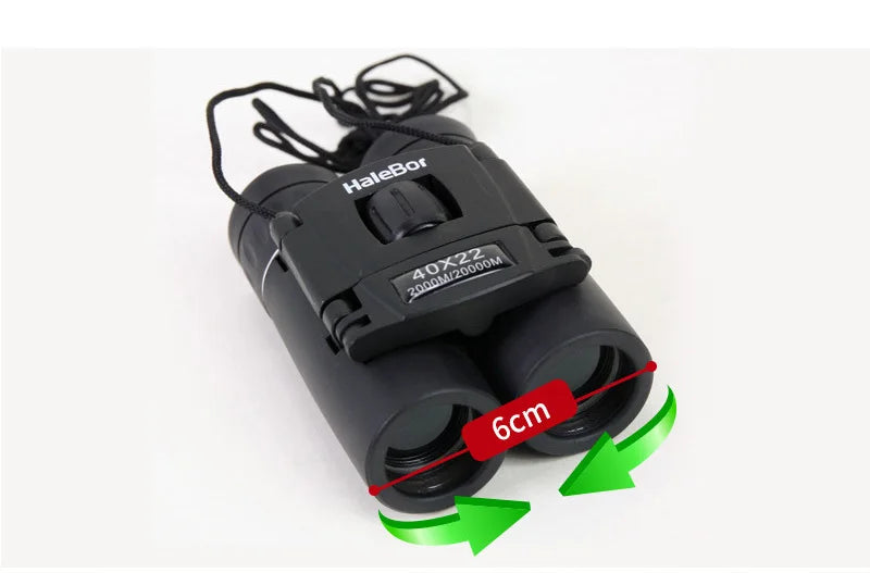 40x22 HD Powerful Mini Binoculars 2000M Long Range